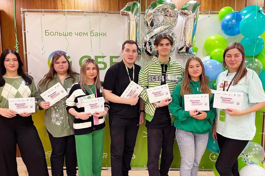 В Казани продолжается донорская акция со Сбером – 11 ноября образцы буккального эпителия сдали десять сотрудников банка